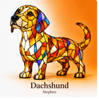 Selected dog lamp